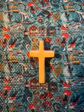 Antique ivory cross - Europe